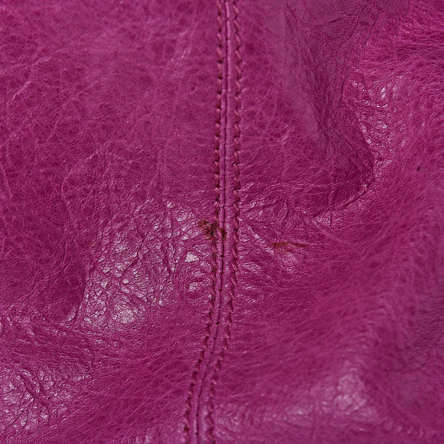 Agneau Giant 21 Silver Hardware Weekender Magenta
