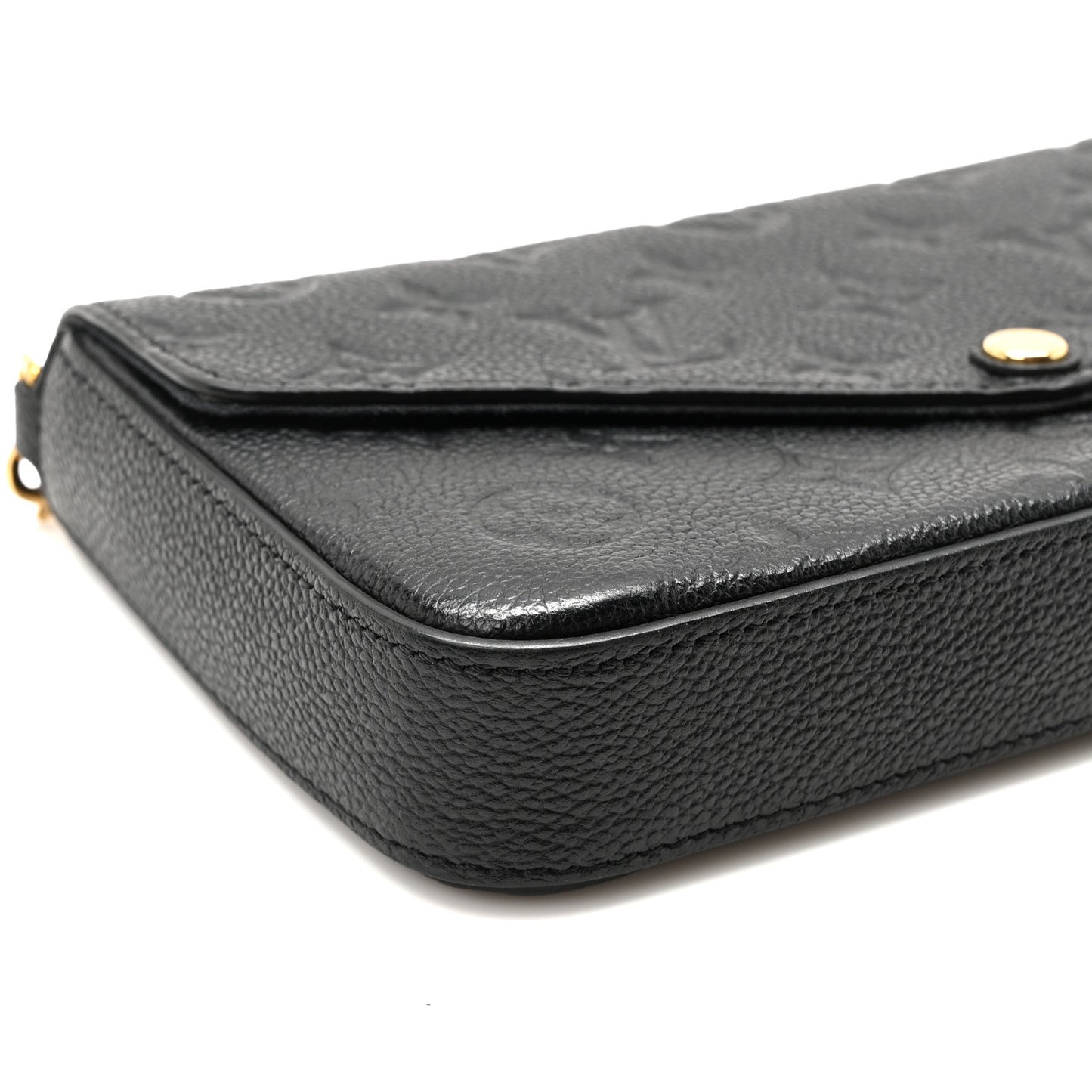 Empreinte Pochette Felicie Chain Wallet Black