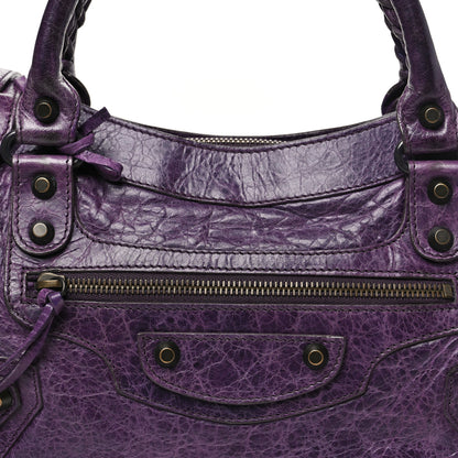 Balenciaga Agneau Classic Hardware First Raisin 9 of 14