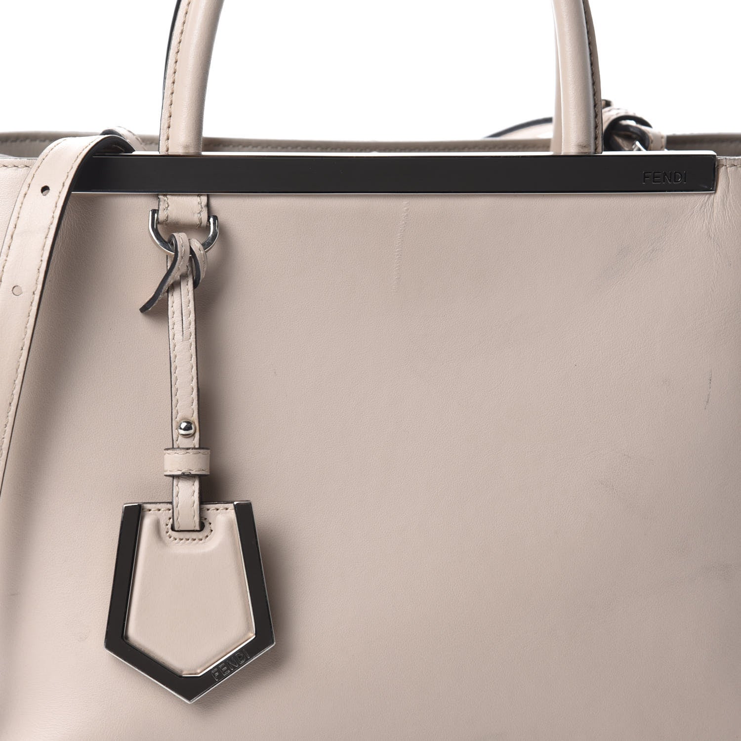 Fendi Vitello Century Petite 2Jours Tote Soap 11 of 11