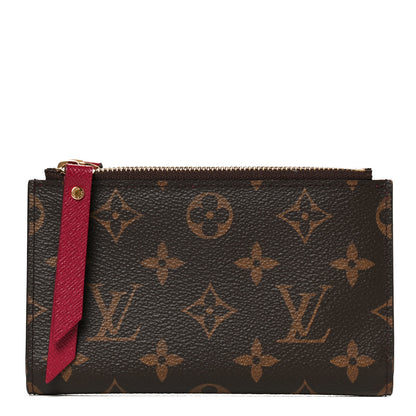 Louis Vuitton Monogram Adele Compact Wallet Fuchsia 1 of 9