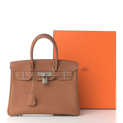 Hermes Togo Birkin 30 Gold 9 of 9
