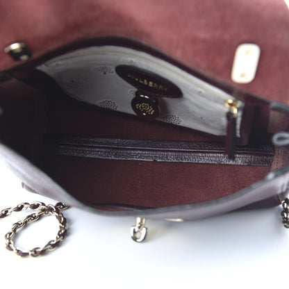 Mulberry Small Classic Grain Calfskin Small Lily Flap Oxblood 5 of 9