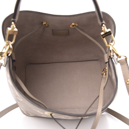 Louis Vuitton Empreinte Monogram Giant Neonoe MM Tourterelle Creme 6 of 9