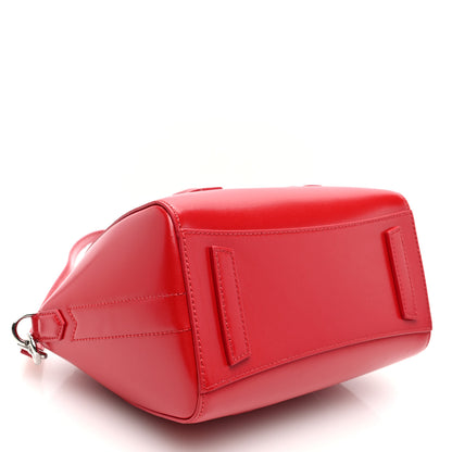 Givenchy Box Calfskin Mini Lock Antigona Shoulder Bag Red 4 of 9
