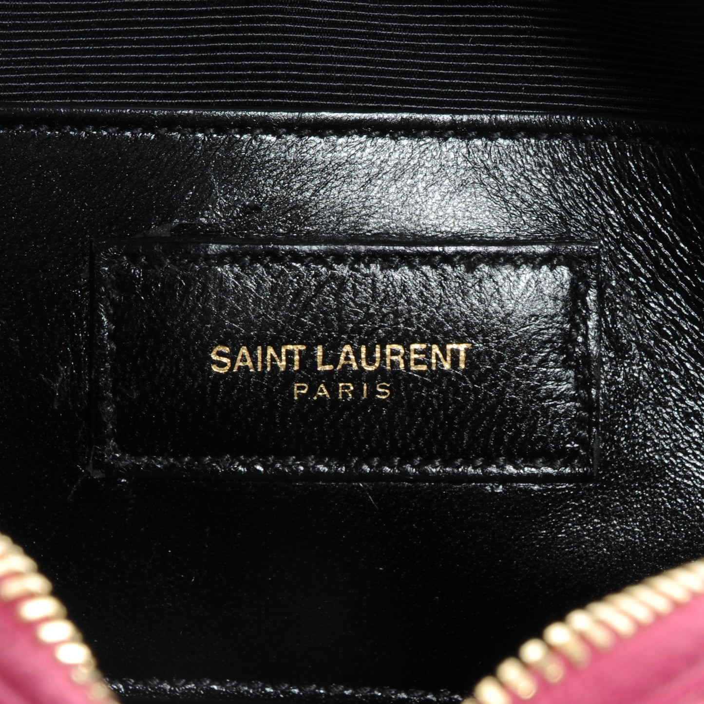 Metallic Leather Classic Duffle Toy Pink