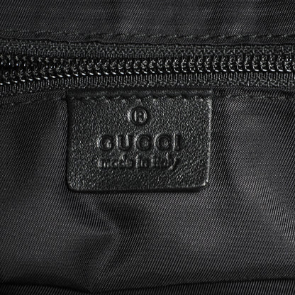 Gucci Guccissima Nylon Large Travel Tote Black 6 of 8