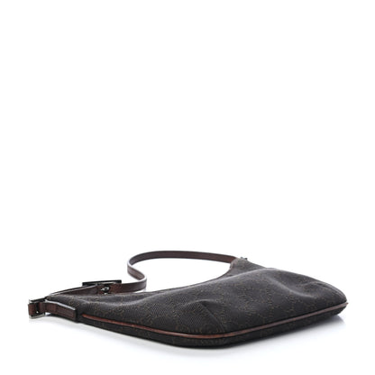 Gucci Monogram Pochette Dark Brown 3 of 5