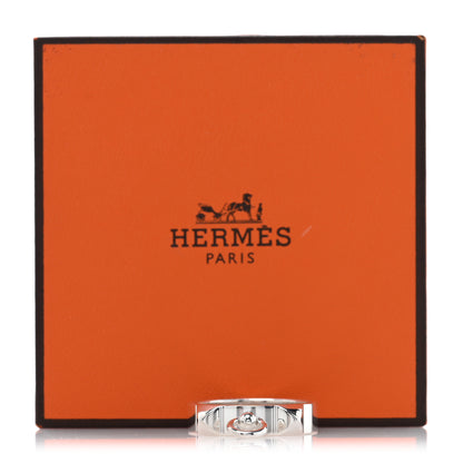 Hermes Sterling Silver PM Collier De Chien Ring 59 8.75 5 of 5