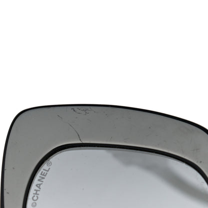 Chanel Acetate Strass Square Sunglasses 5422-B-A Black White 7 of 11