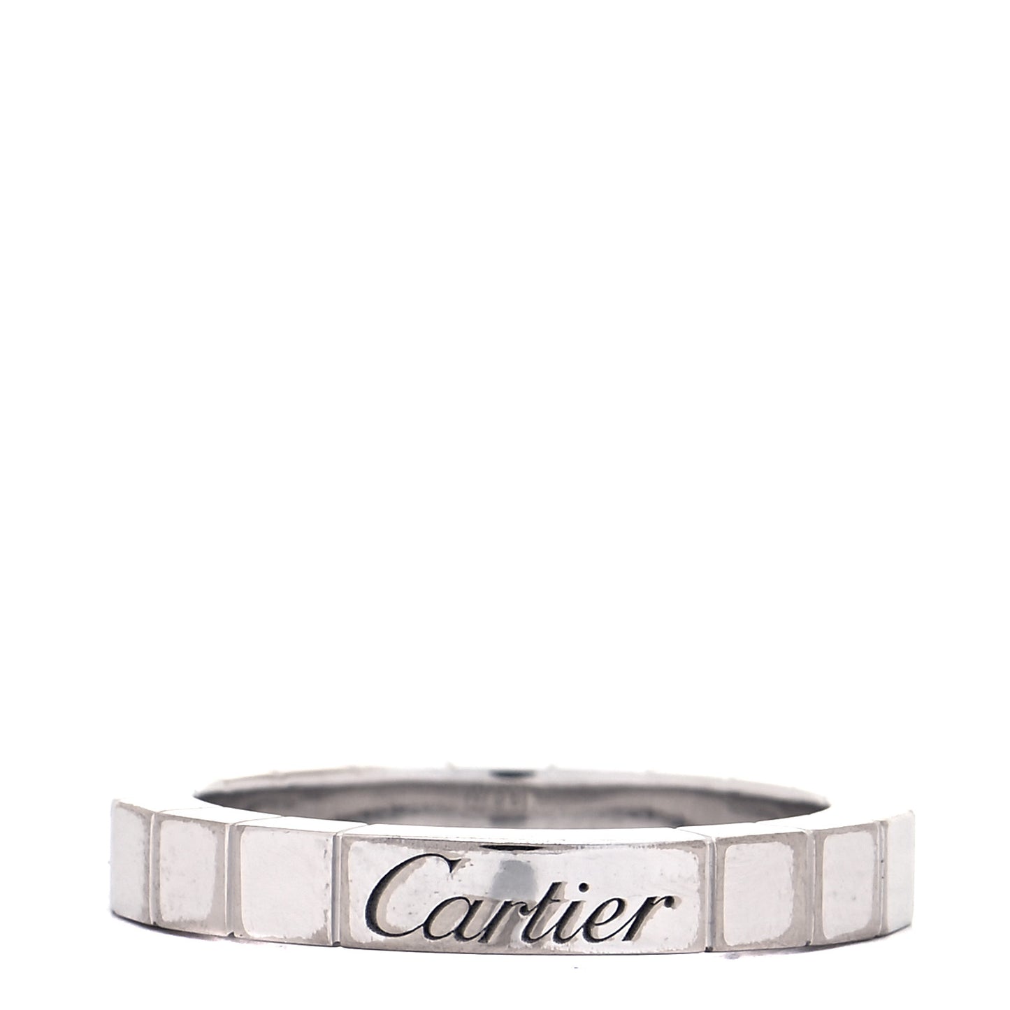18K White Gold Lanieres Ring 50 5.25