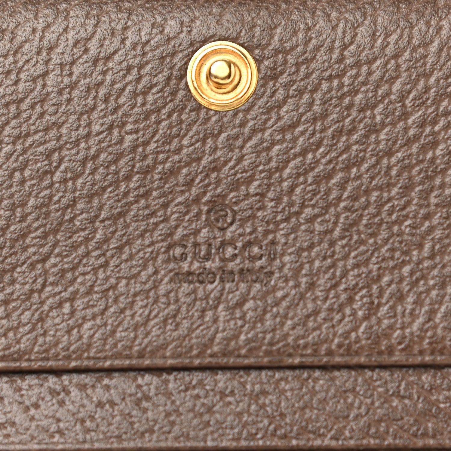 Gucci GG Supreme Monogram Web Ophidia Card Case Beige New Acero 7 of 9