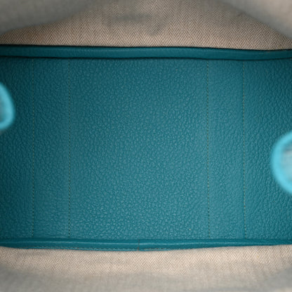 Hermes Vache Country Garden Party 36 MM Turquoise 4 of 16
