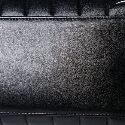 Saint Laurent Calfskin Y Quilted Monogram Medium Loulou Chain Satchel Black 14 of 18