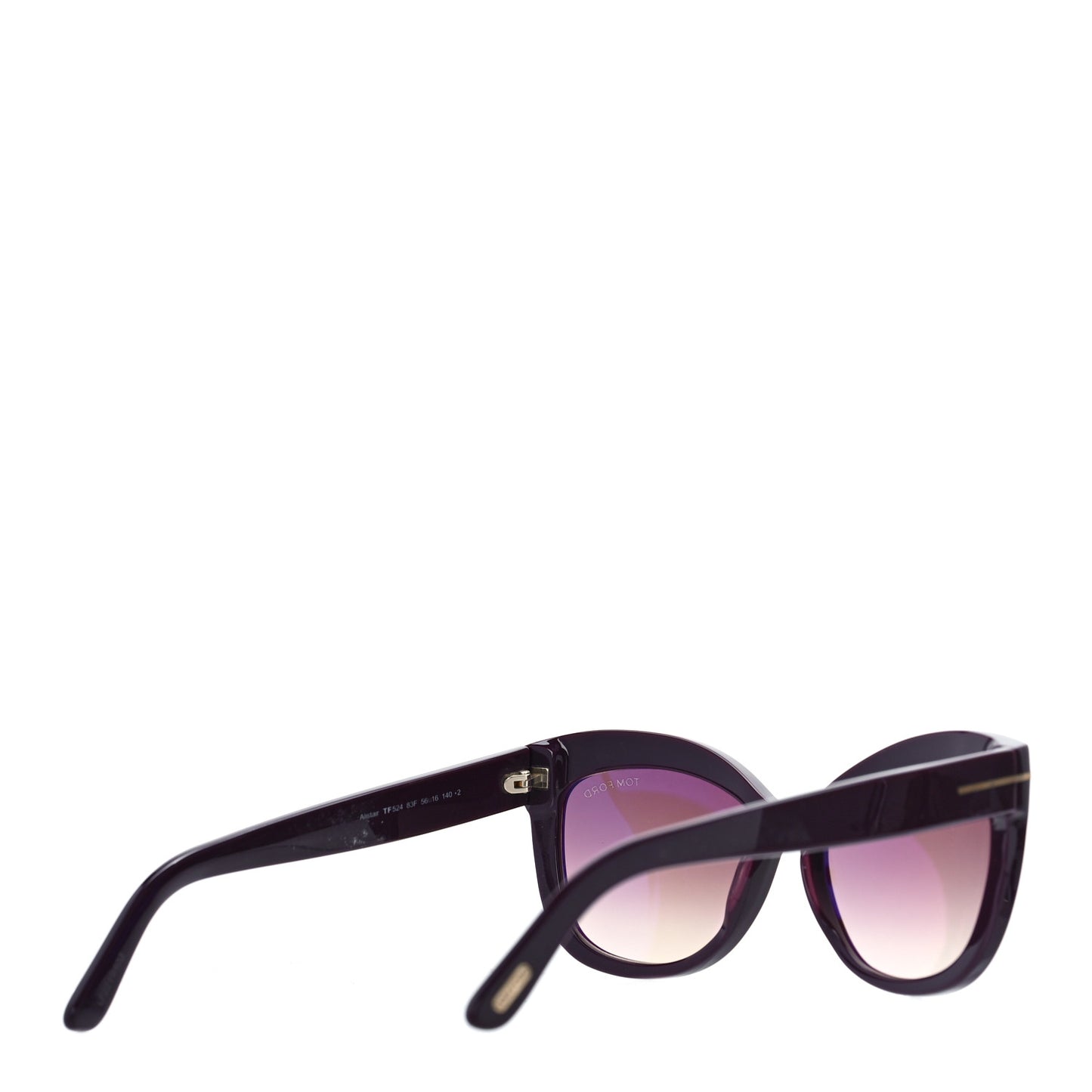 Acetate Alistair Cat Eye Sunglasses TF524 Purple