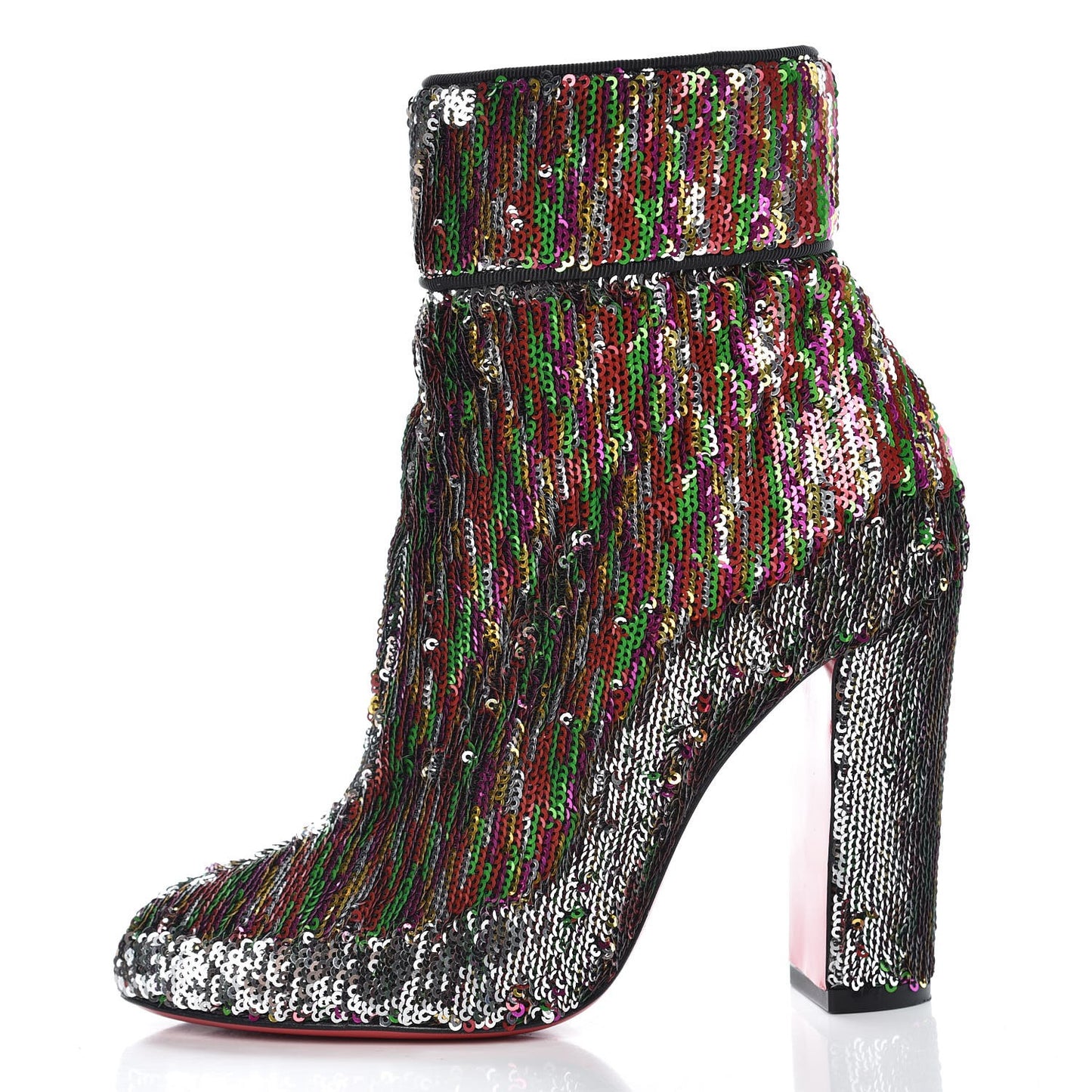 Paillettes Moulamax Booties 35.5 Multicolor