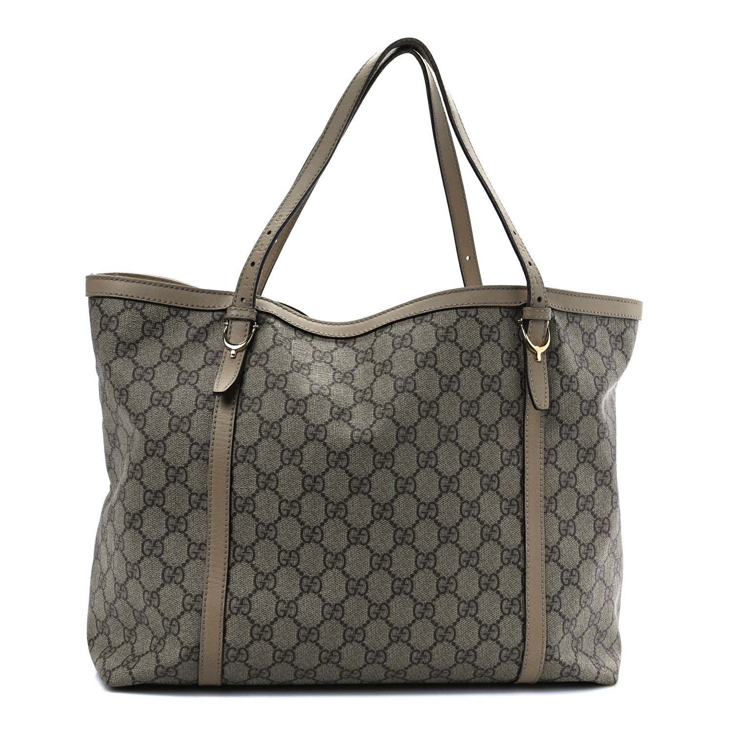Gucci GG Supreme Monogram Medium Nice Tote Beige 1 of 11