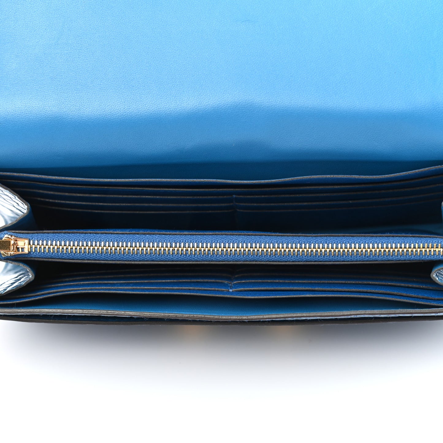 Shiny Alligator Constance Wallet Mykonos