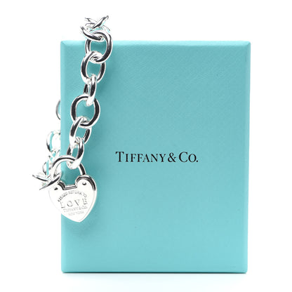 Tiffany Sterling Silver Return to Tiffany Love Lock Bracelet 5 of 5