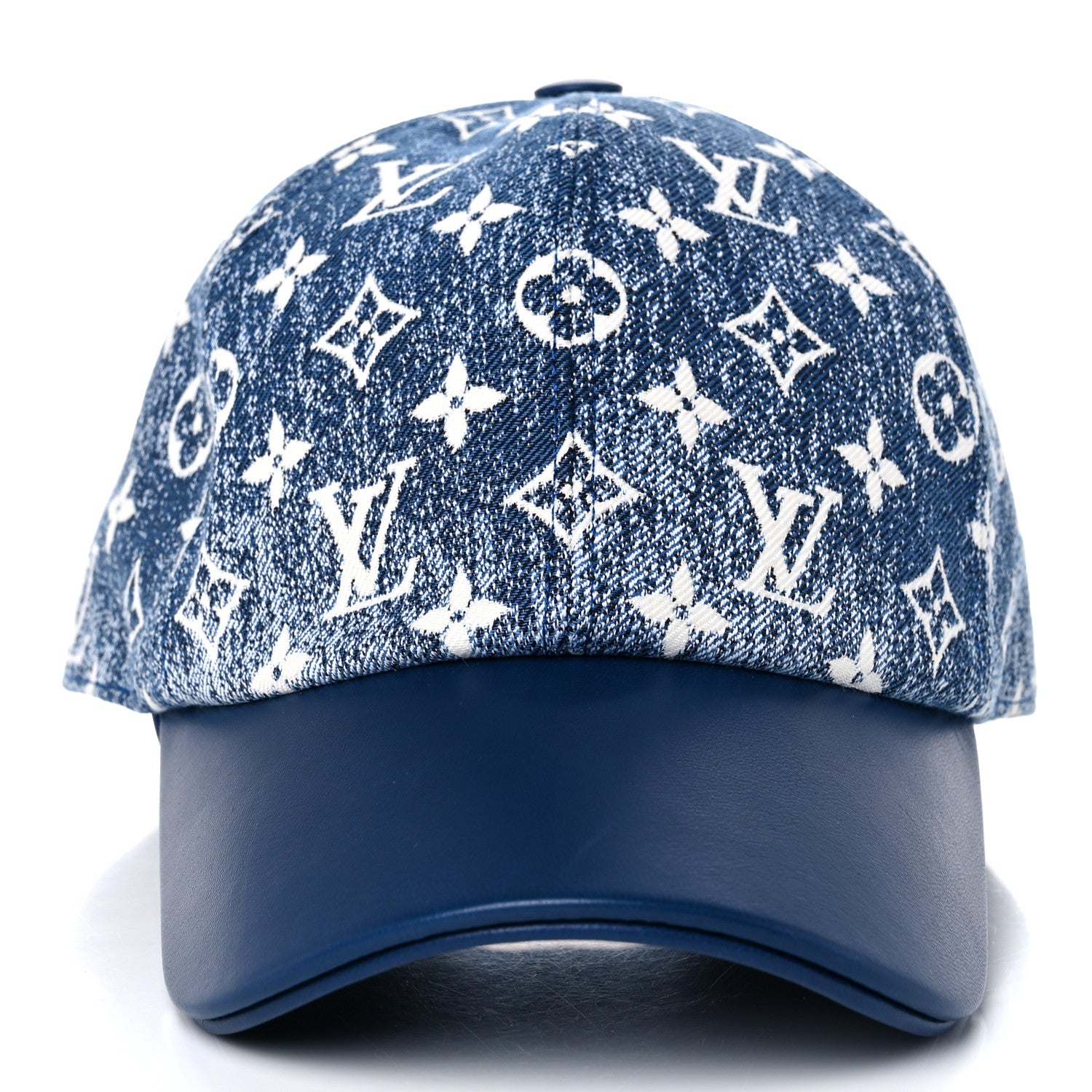 Louis Vuitton Monogram Jacquard Cap L Blue 4 of 7