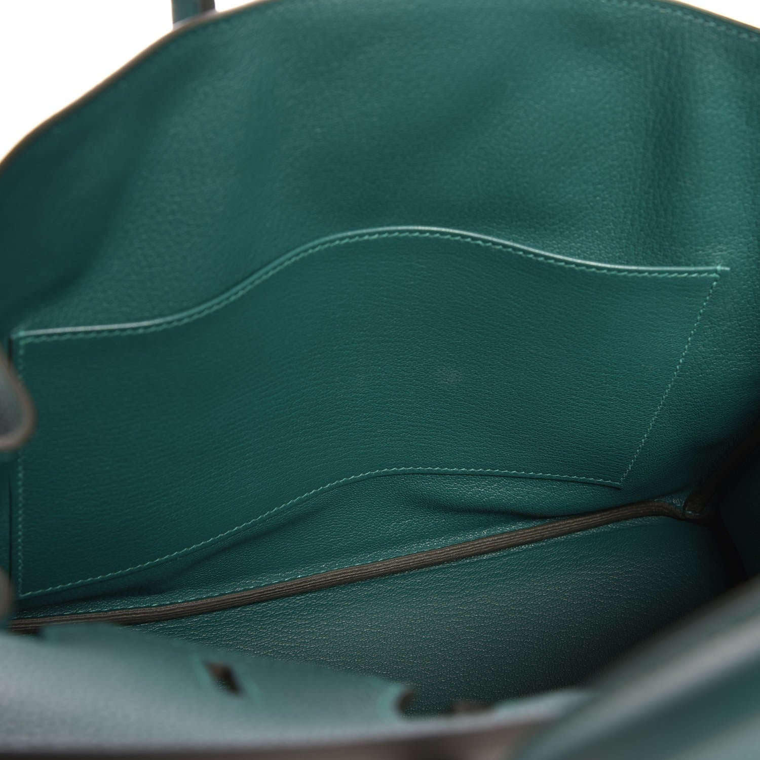 Hermes Togo Birkin 30 Malachite 10 of 32