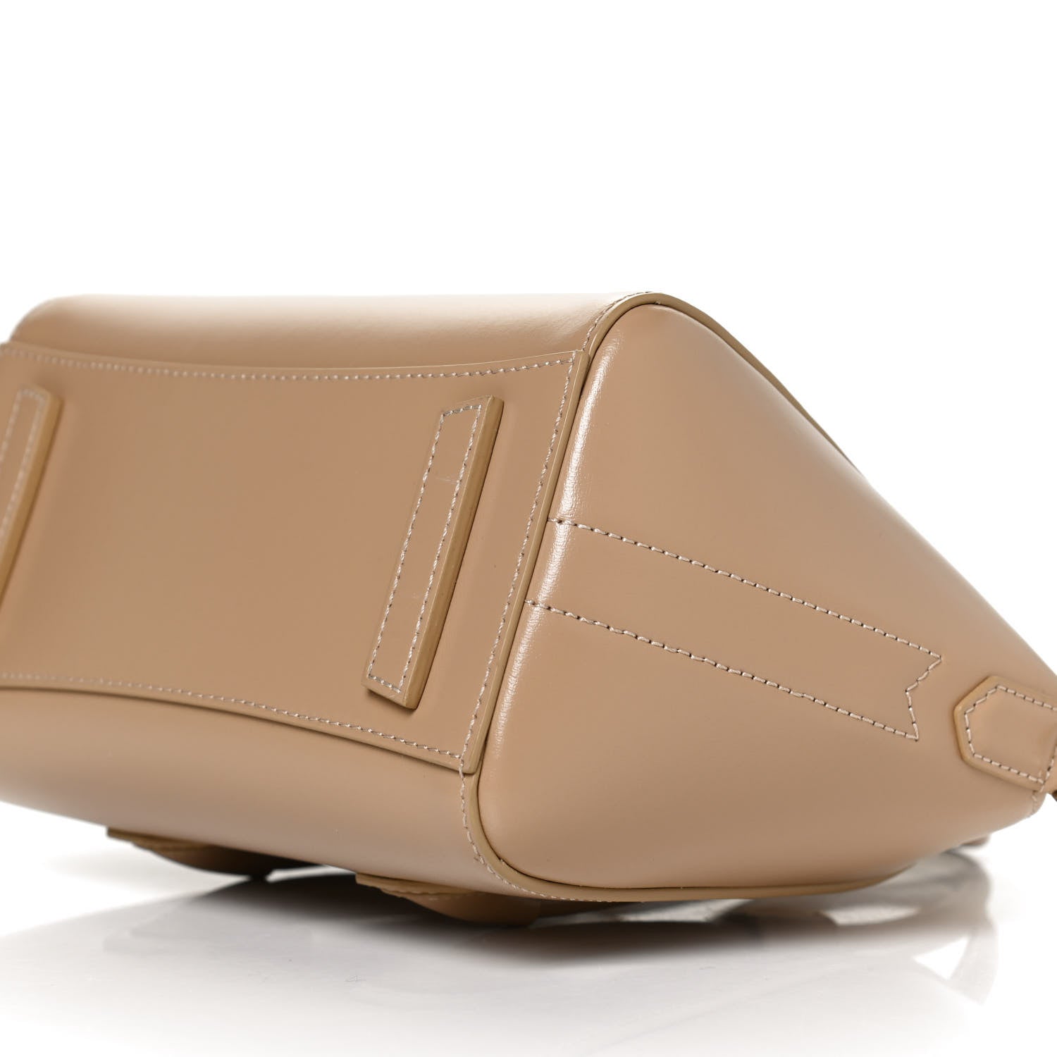 Givenchy Box Calfskin Mini Lock Antigona Shoulder Bag Beige Cappuccino 10 of 10