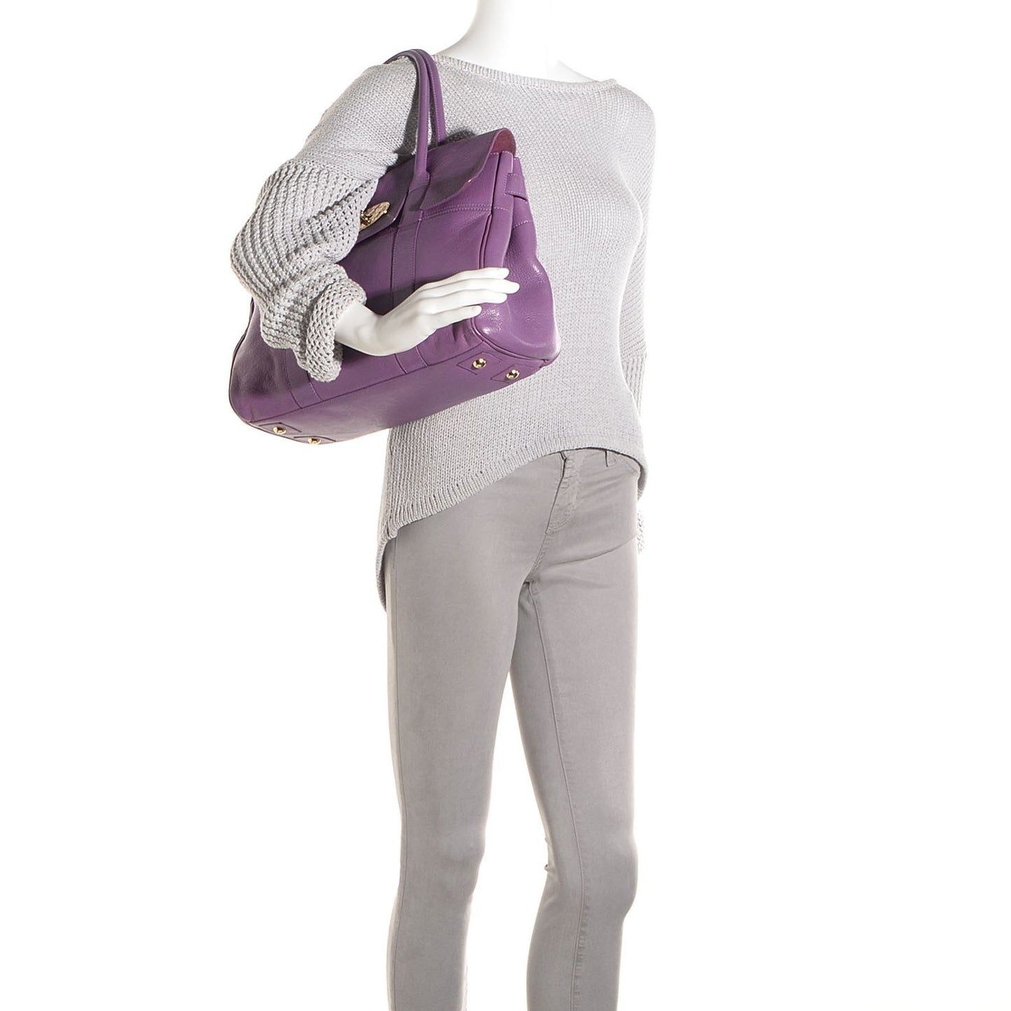 Glossy Goatskin Bayswater Heather