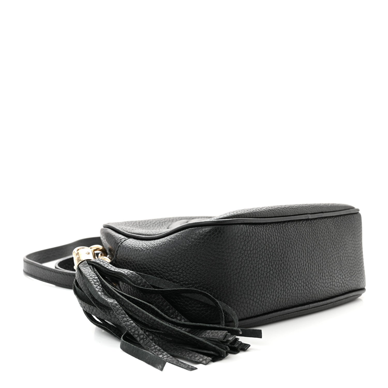 Gucci Pebbled Calfskin Small Soho Disco Bag Black 4 of 10