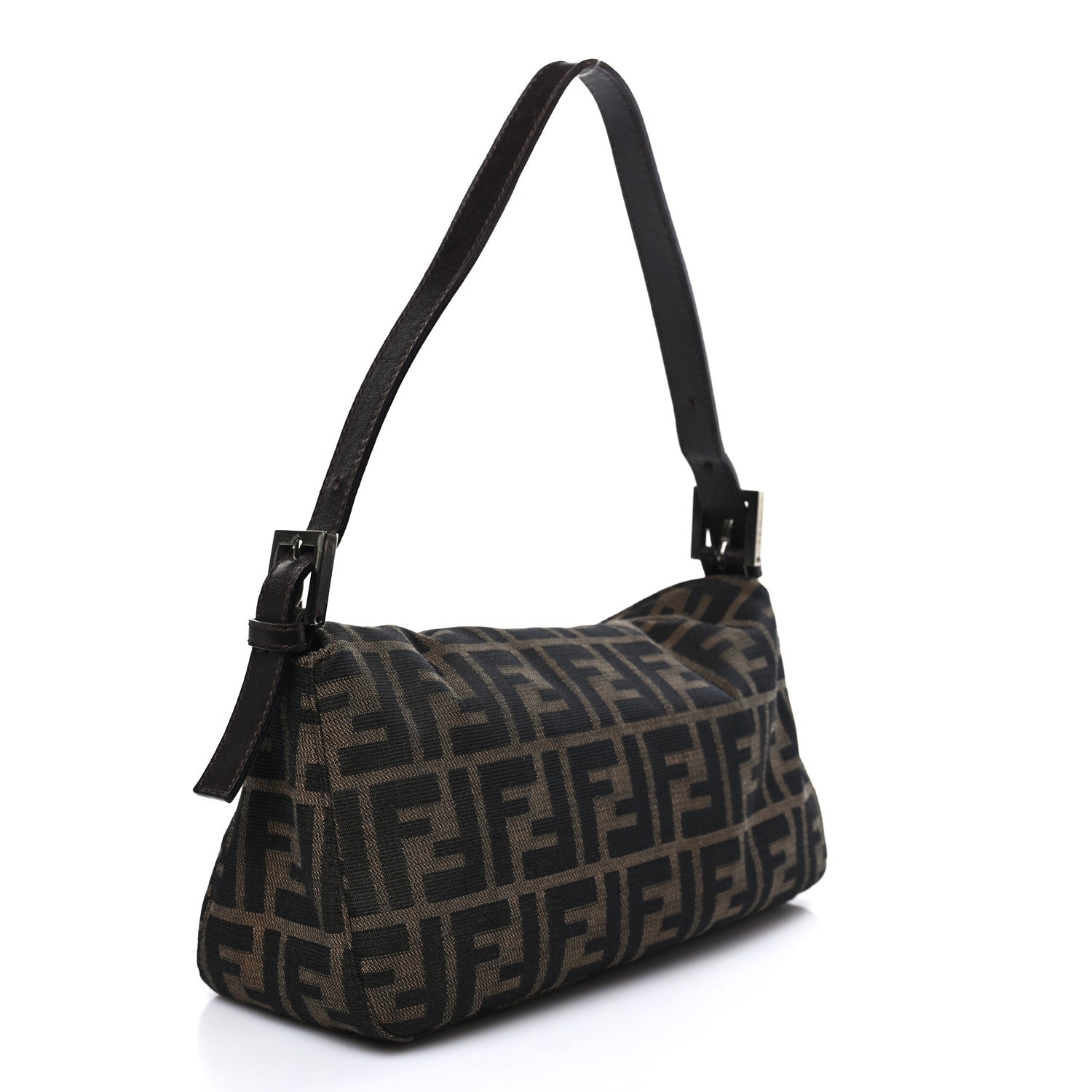 Fendi Zucca Shoulder Bag Tobacco 2 of 7