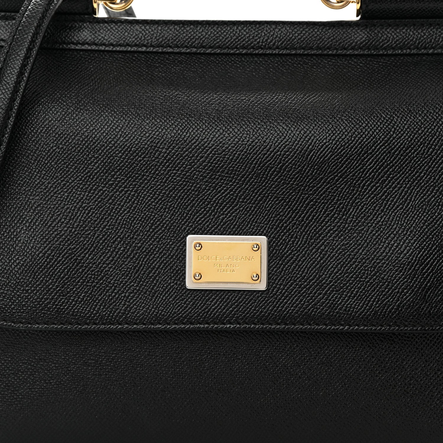 Dolce & Gabbana Dauphine Small Miss Sicily Satchel Black 8 of 20