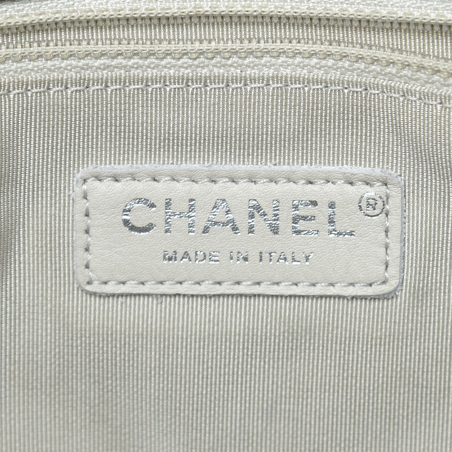 Chanel Washed Lambskin Quilted Chain Around Maxi Flap Taupe 6 of 8