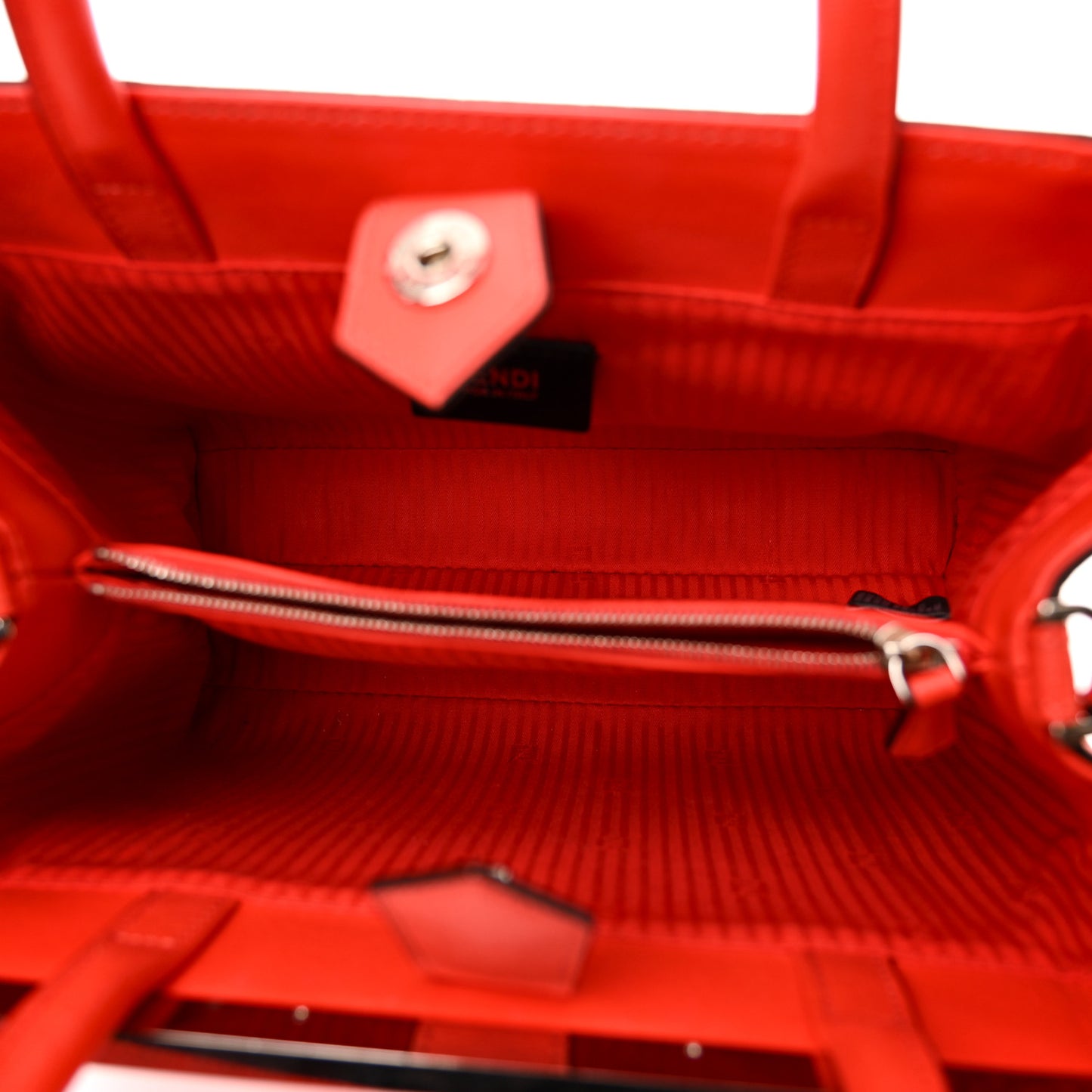 Vitello Elite Petite 2Jours Tote Papavero