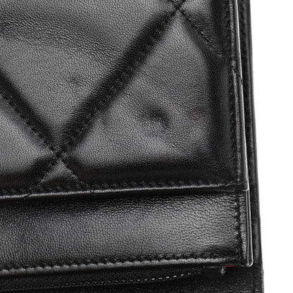 Chanel Lambskin Quilted Chanel 19 Wallet On Chain WOC Black 13 of 15