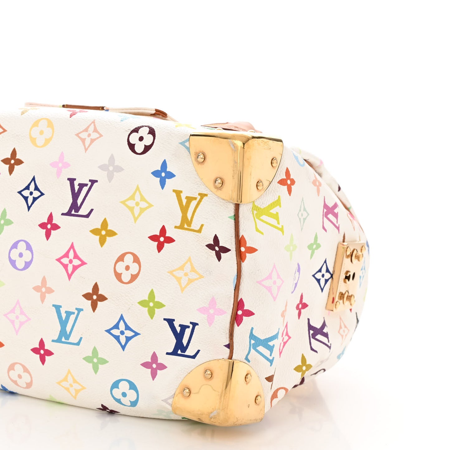 Monogram Multicolor Speedy 30 White