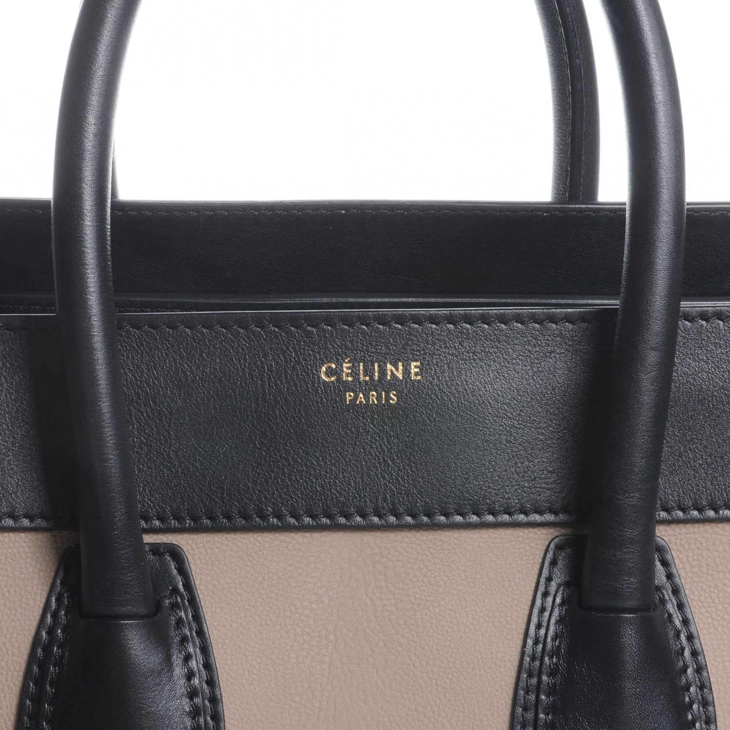 Celine Smooth Calfskin Mini Tri-Color Luggage 3 of 10