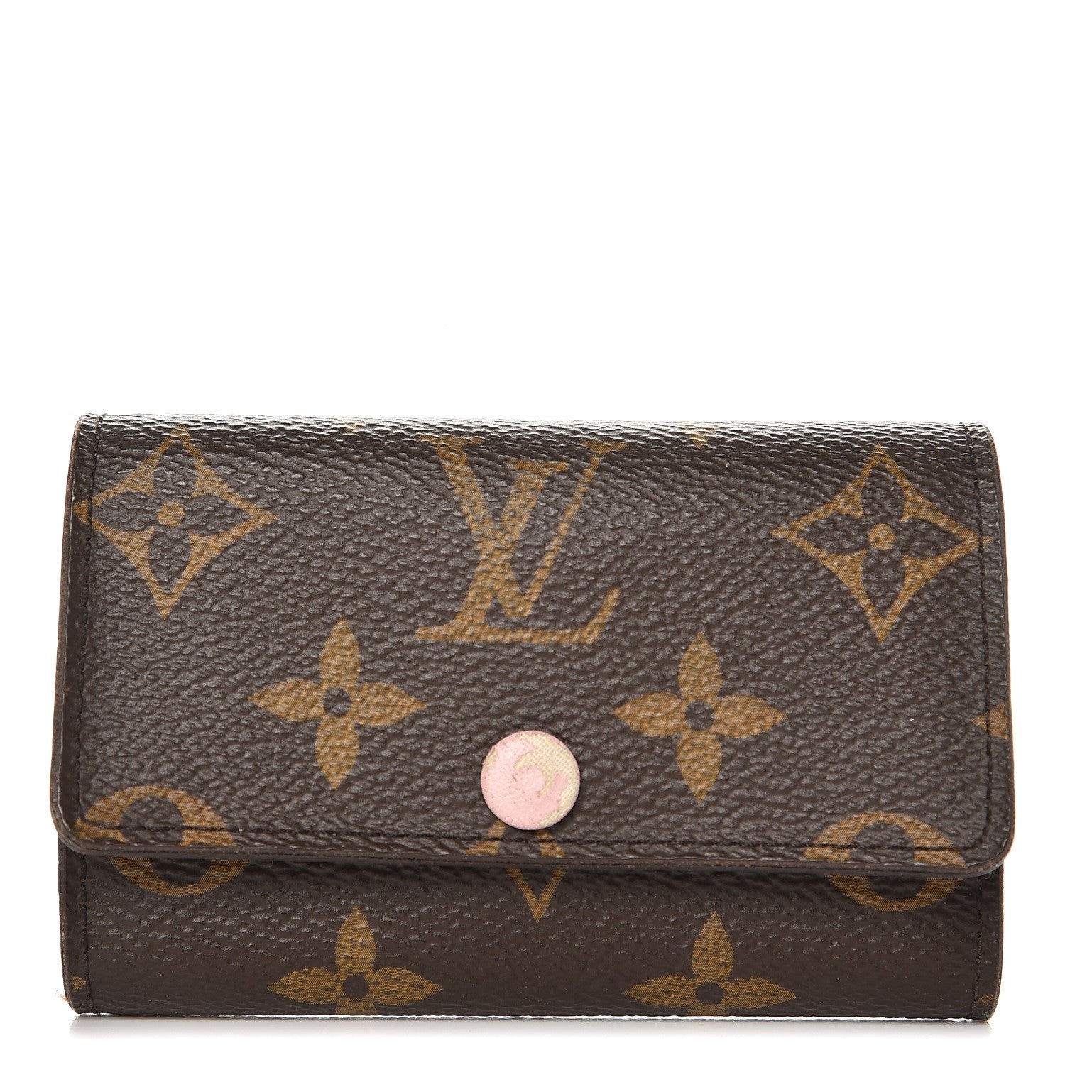 Louis Vuitton Monogram Multicles 6 Key Holder Rose Ballerine 1 of 10