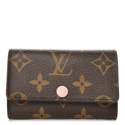 Louis Vuitton Monogram Multicles 6 Key Holder Rose Ballerine 1 of 10
