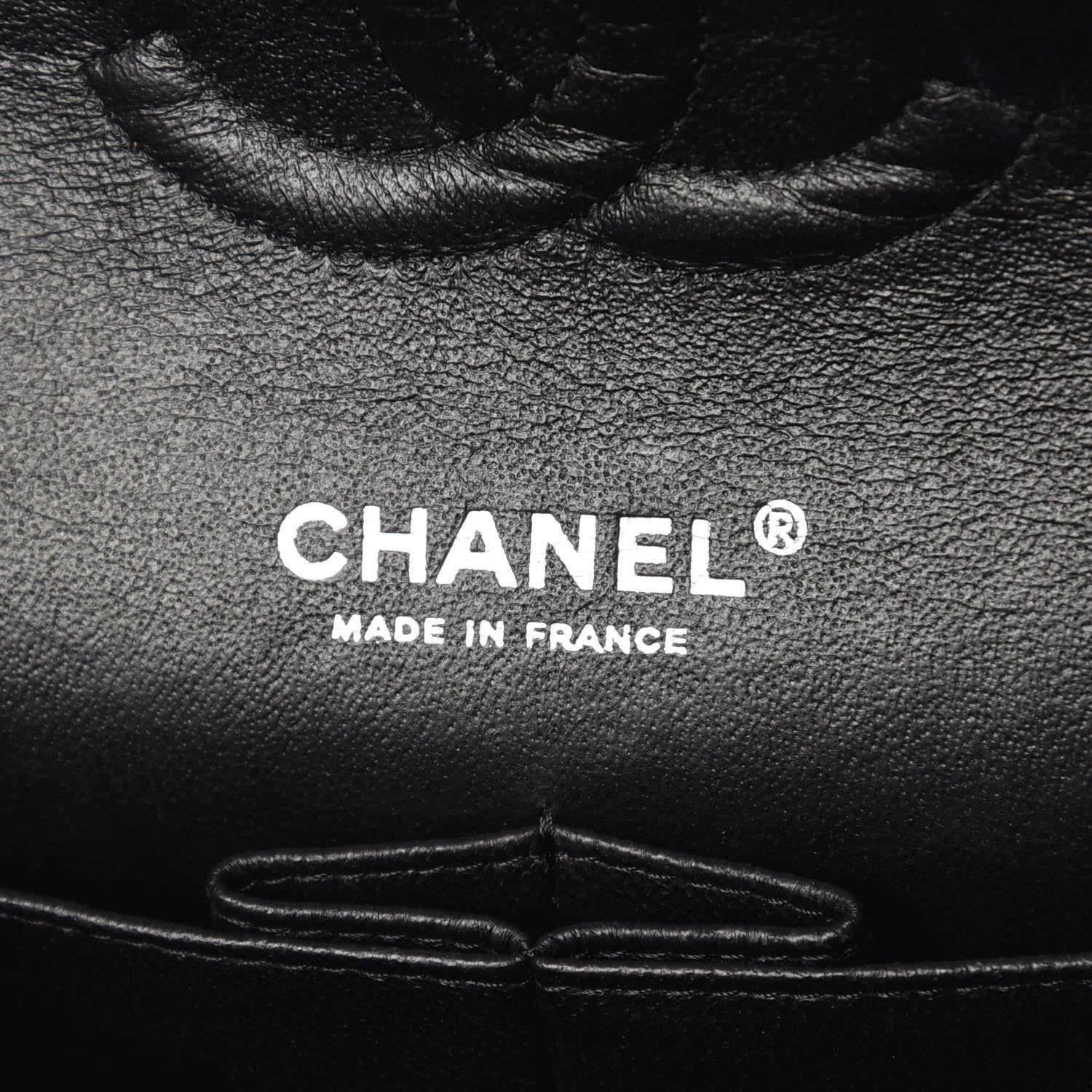 Chanel Caviar Quilted Medium Double Flap Black 7 of 13