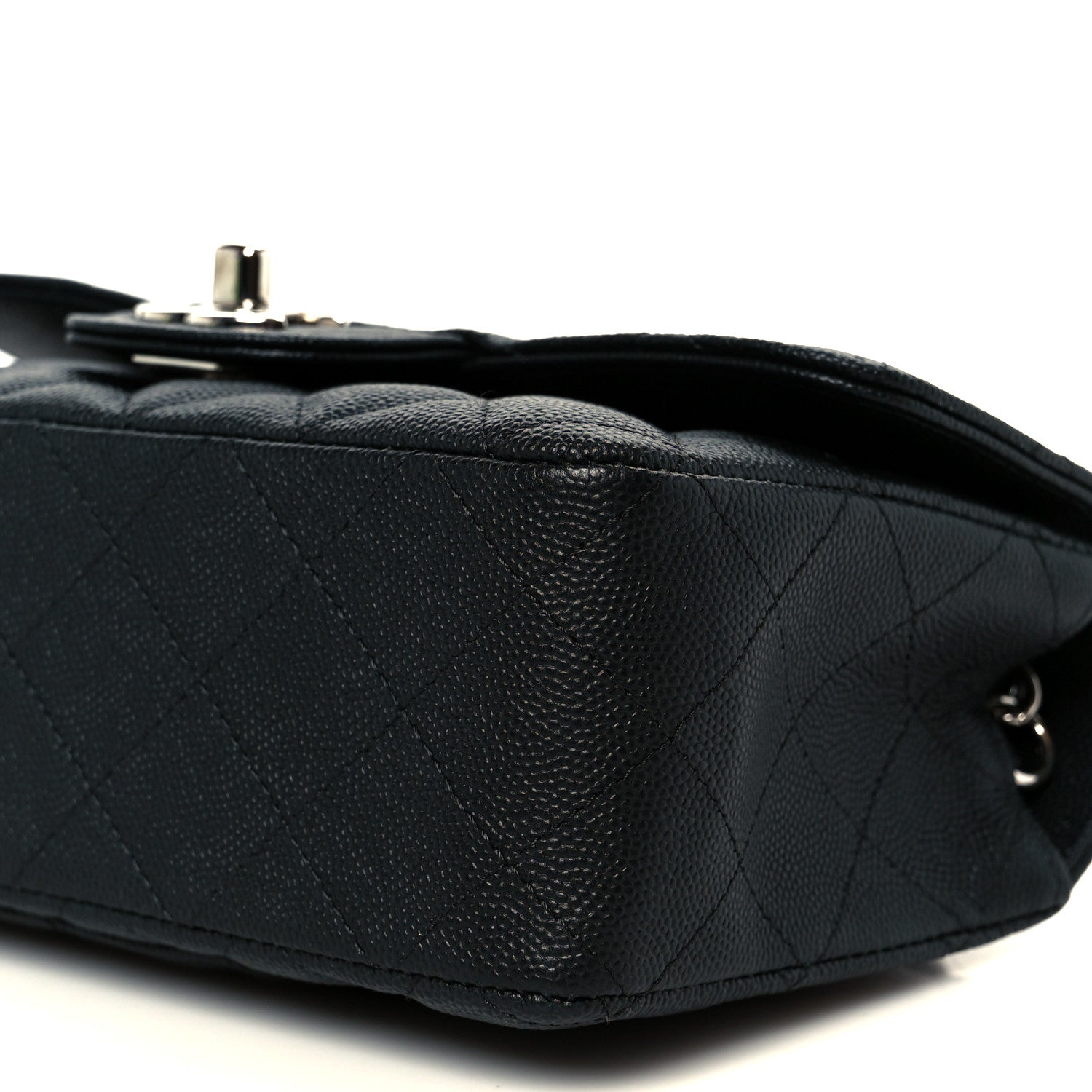 Chanel Caviar Quilted Mini Rectangular Flap Black 11 of 12