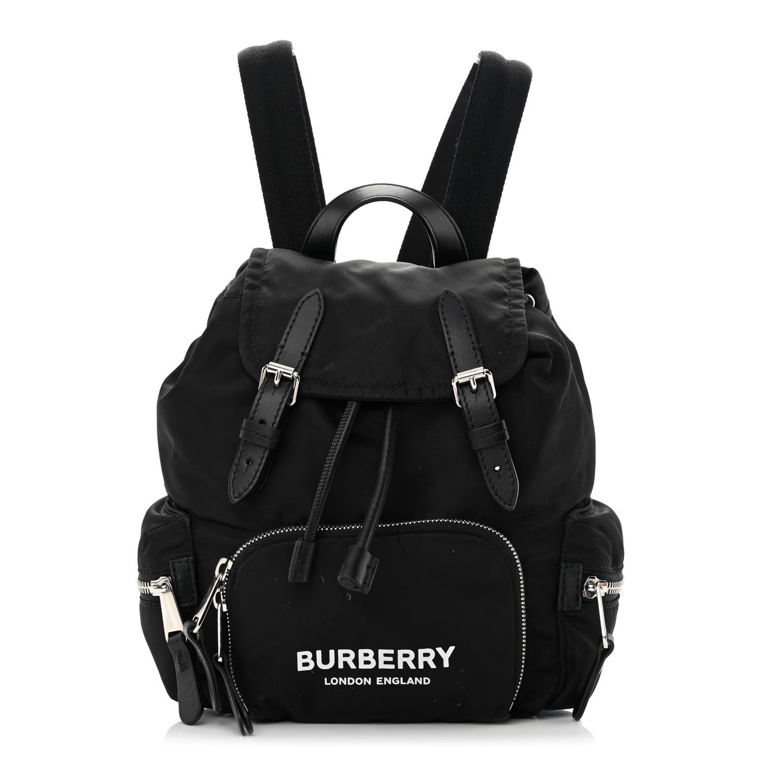 Burberry Nylon Logo Print Small Rucksack Backpack 1 of 17