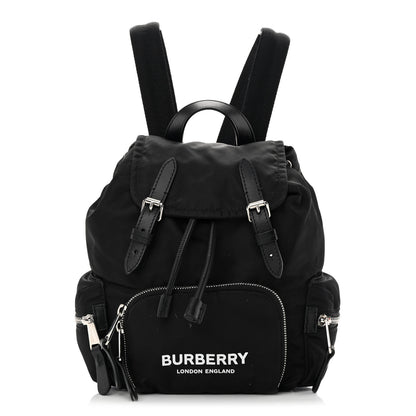 Burberry Nylon Logo Print Small Rucksack Backpack 1 of 17