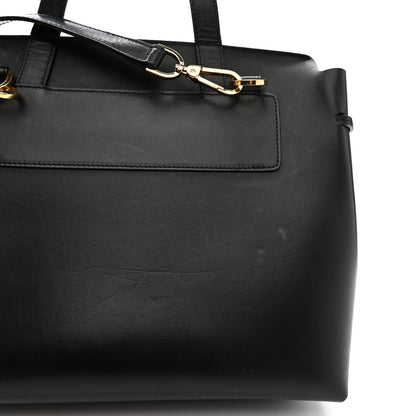 Mansur Gavriel Calfskin Lady Bag Black Flamma 11 of 13