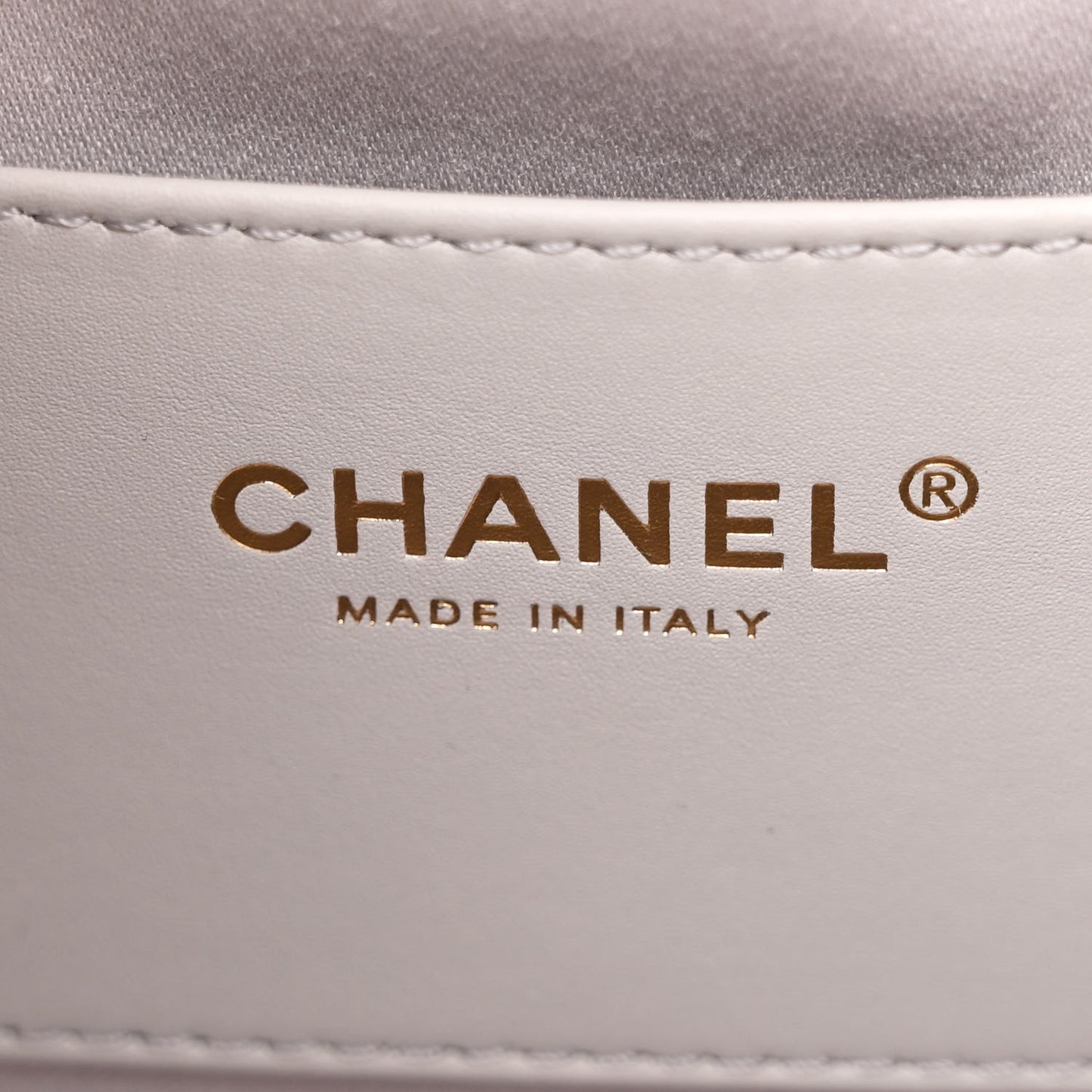 Caviar Quilted Small Chanel 25 Handbag Light Grey