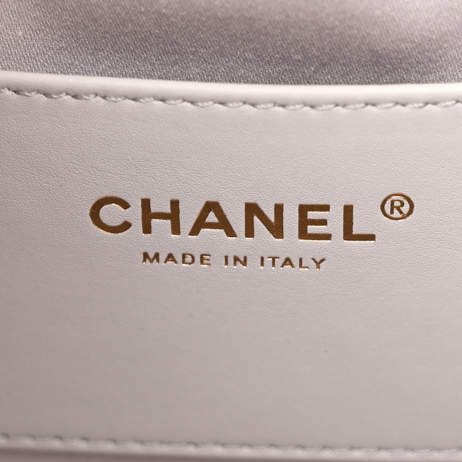 Chanel Caviar Quilted Small Chanel 25 Handbag Light Grey 8 of 12