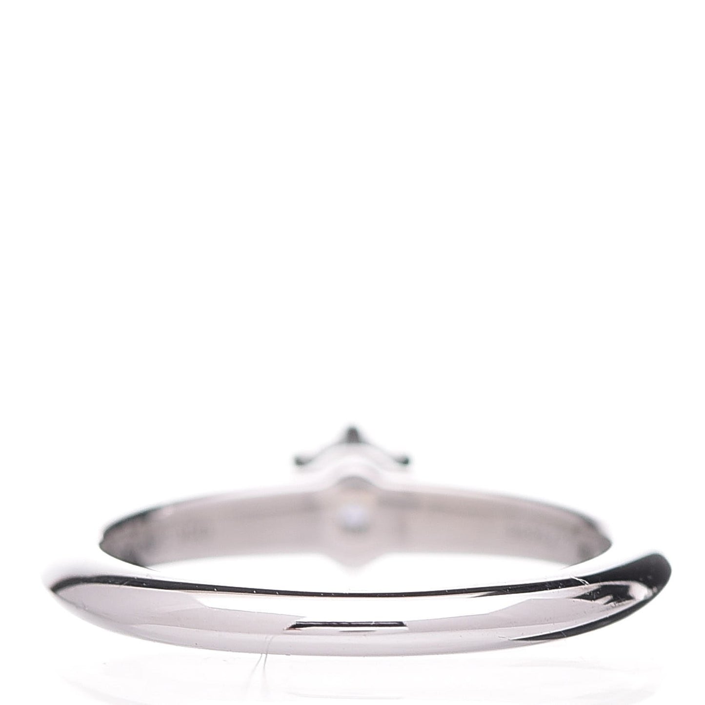 Platinum Diamond .19ct Solitaire Engagement Ring 47 4