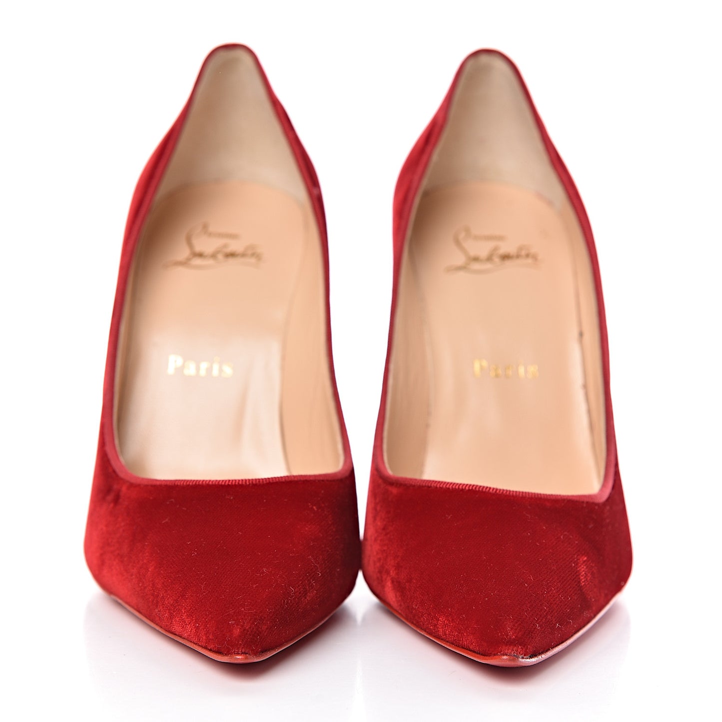 Velvet Decoltish 100 Pumps 37 Rosso