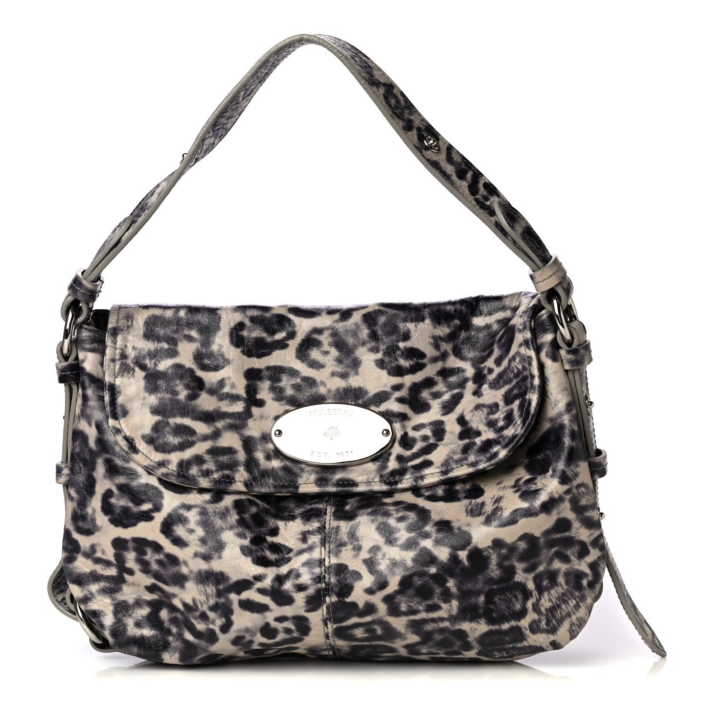 Shiny Leopard Shoulder Bag