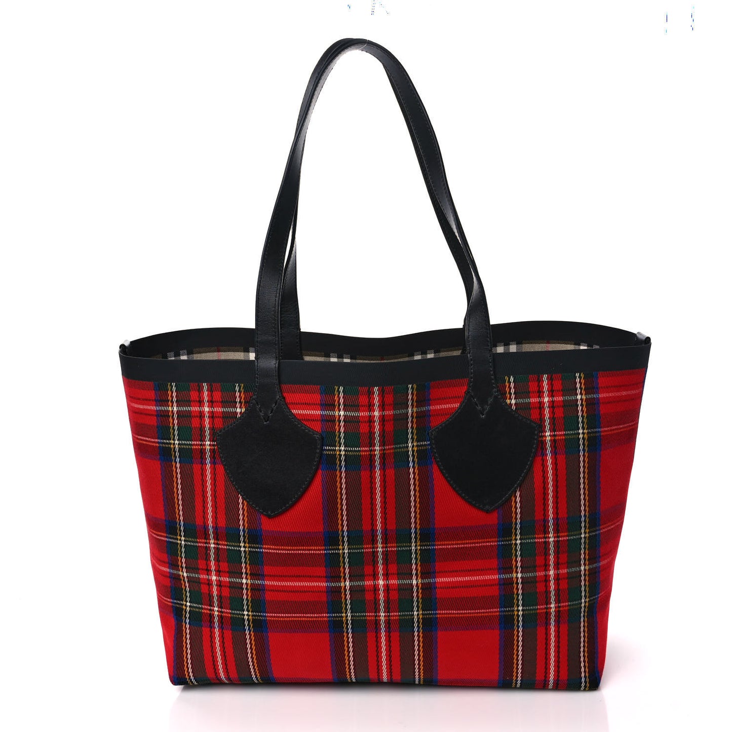 Vintage Check Medium The Giant Reversible Tote Antique Yellow Bright Red