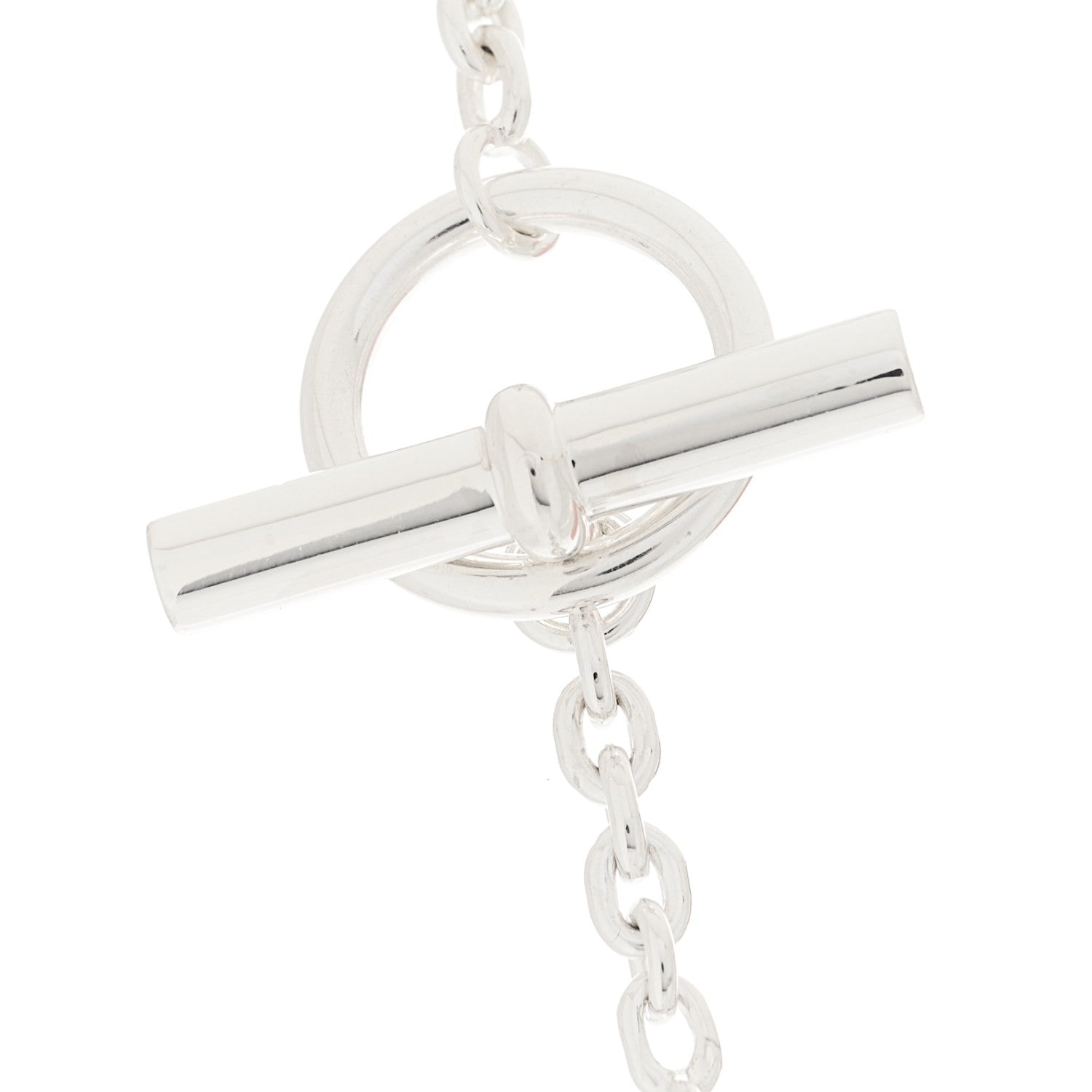 Hermes Sterling Silver Farandole Necklace 120 5 of 6