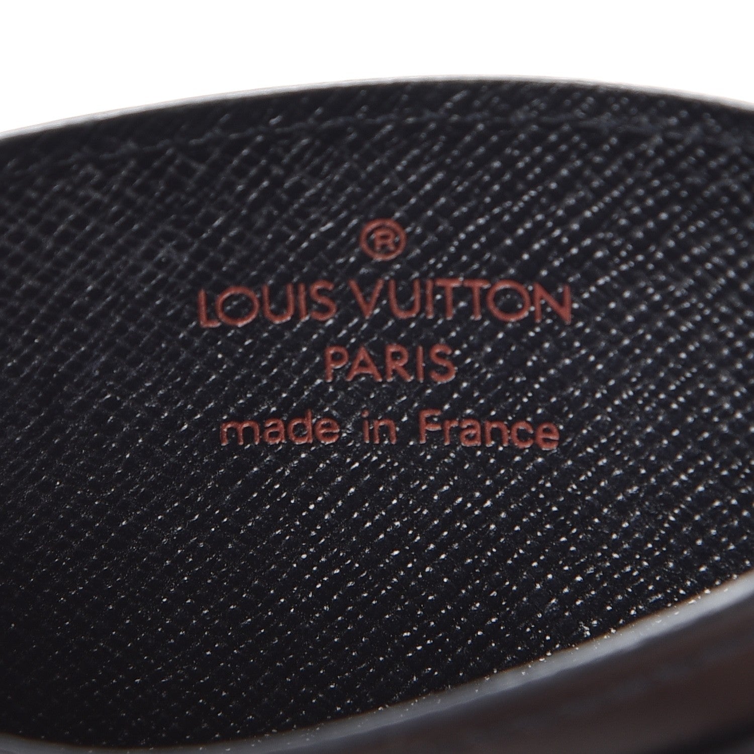 Louis Vuitton Epi Card Holder Black 6 of 10